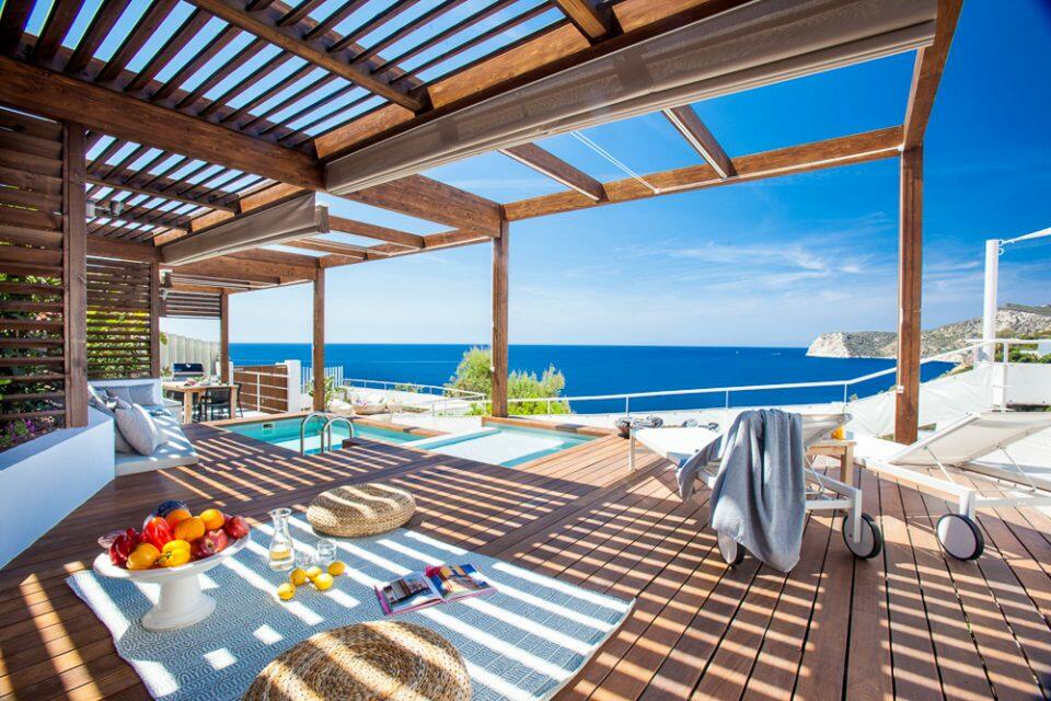 Villa Ibiza vista al mar