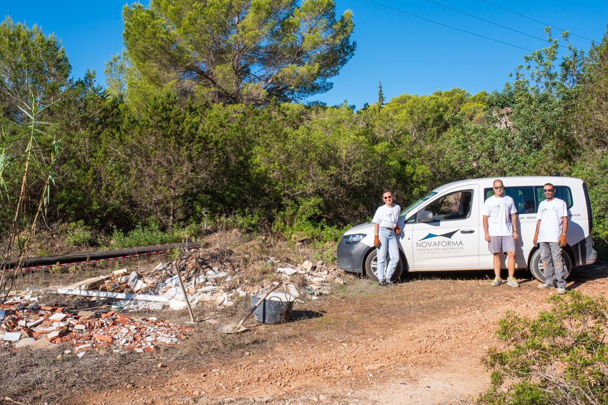 Campaña ecológica Prestige properties Ibiza