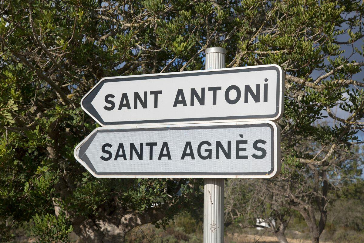 SAN ANTONI a SANTA AGNES IBIZA