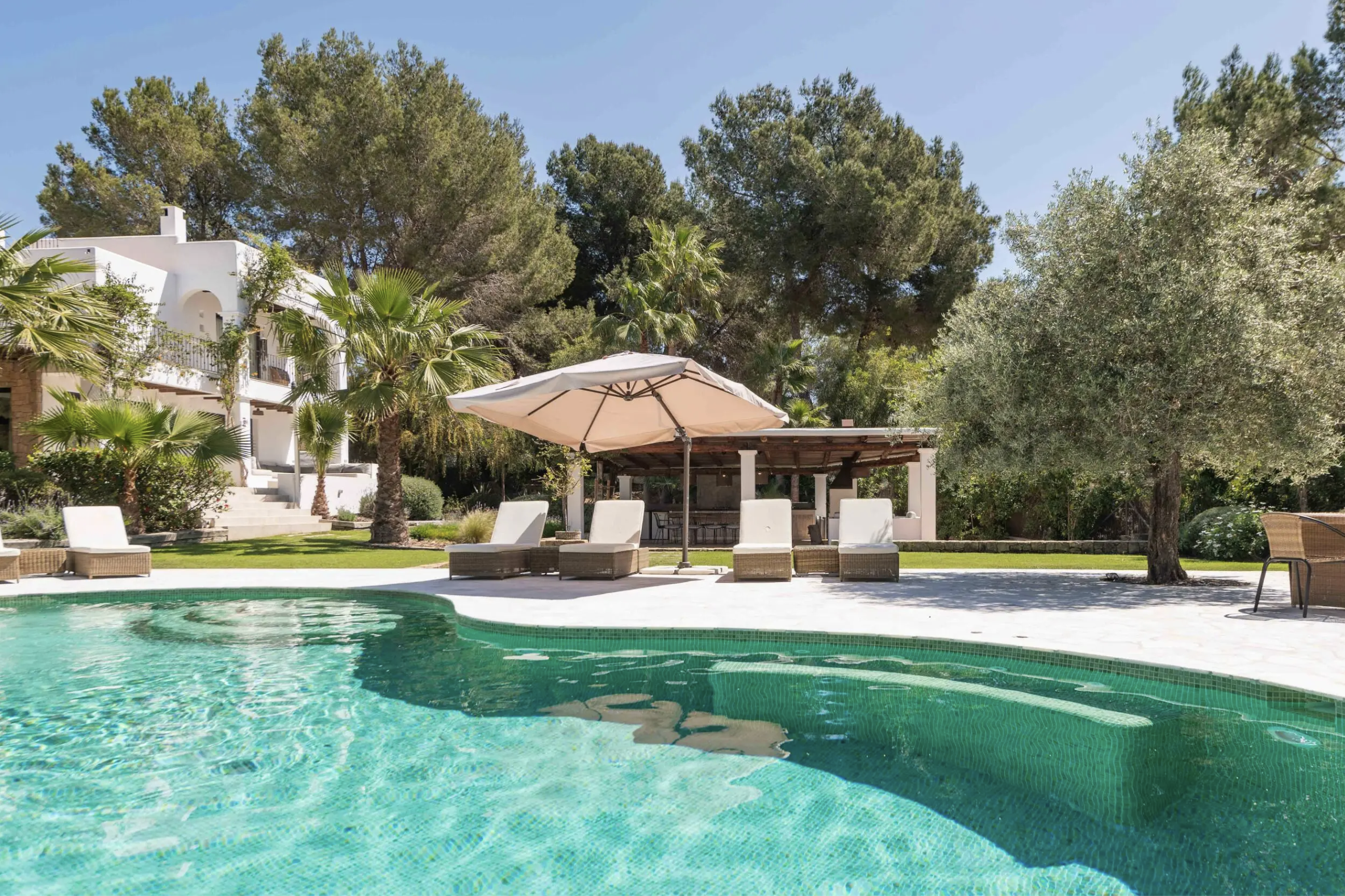 CAN JADE - Hermosa villa vacacional cerca de la playa de Cala Jondal