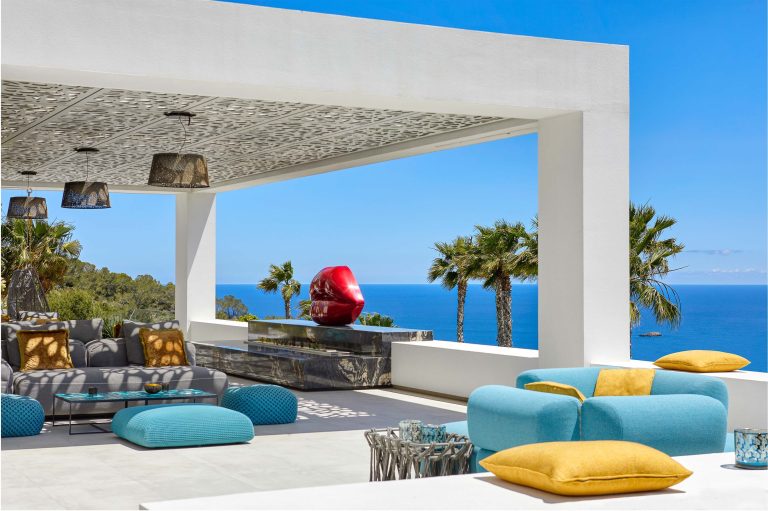 Playas secretas de Ibiza y las villas de alquiler cercanas